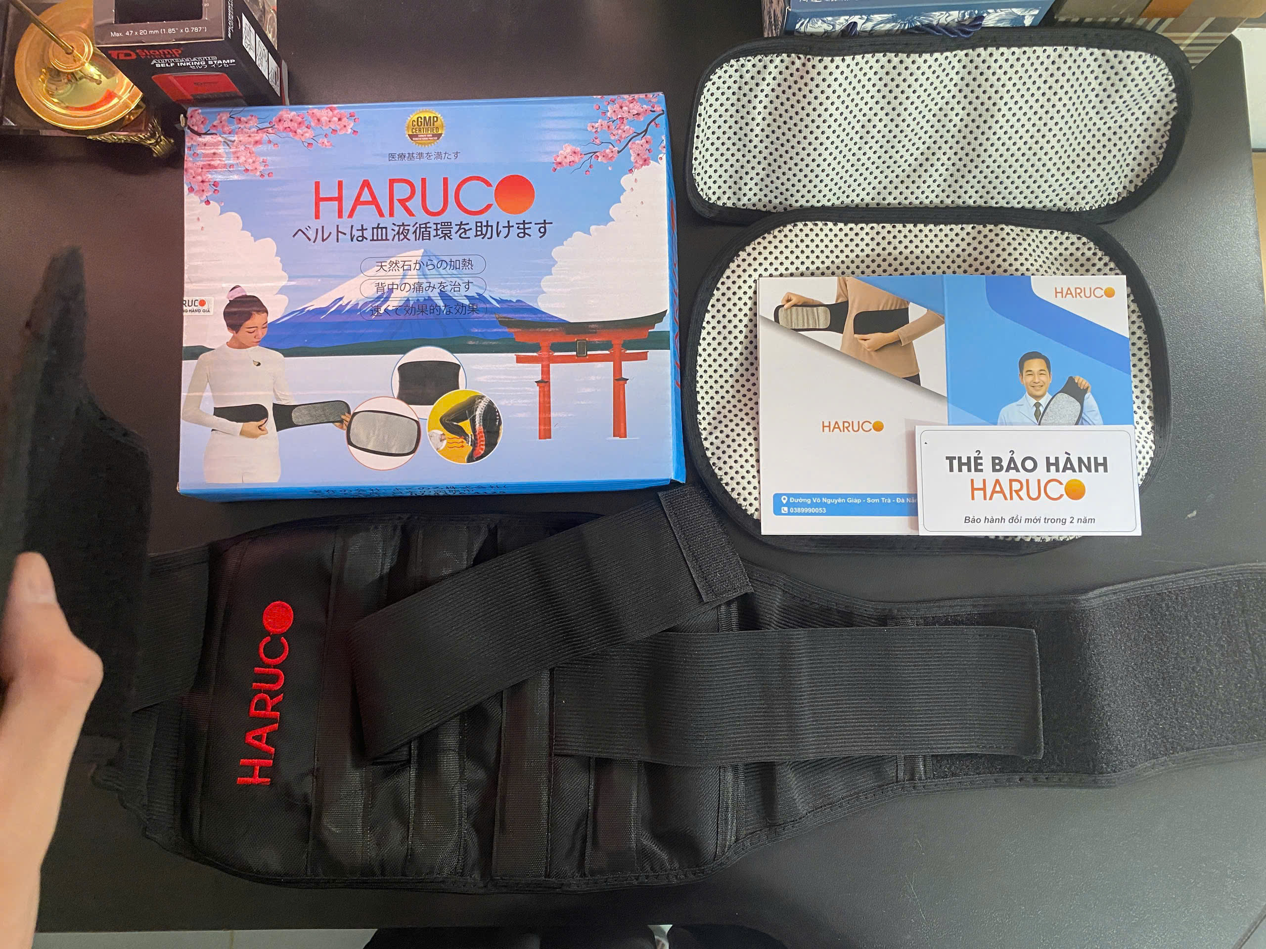 Đai lưng tự nóng Haruco thương hiệu Nhật Bản - Ảnh 2